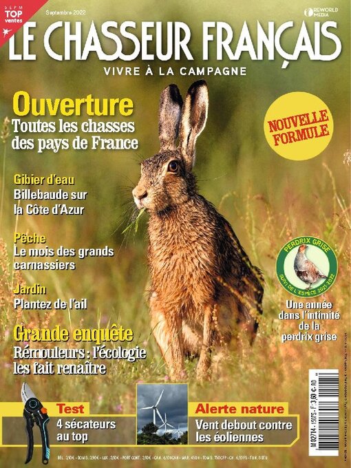 Title details for Le Chasseur Français by Reworld Media Magazines - Available
